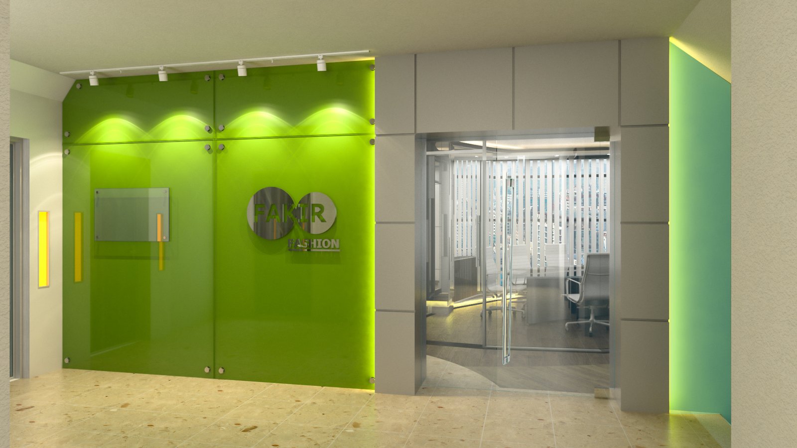 Compact Luxury Office - Interior Detail View 2