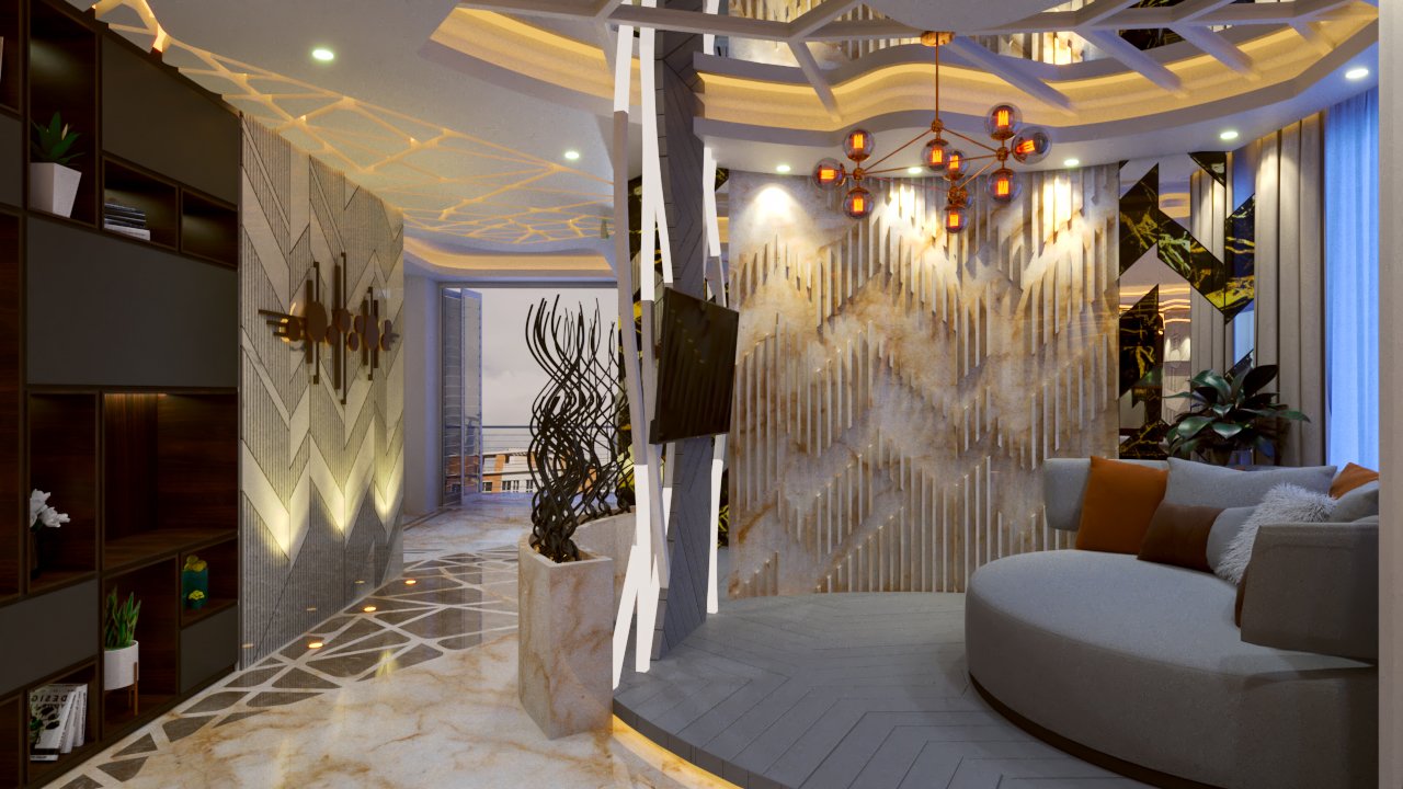 Residence at Dhanmondi - Interior Detail View 11
