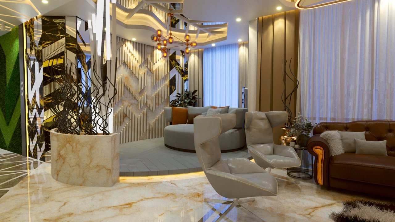 Residence at Dhanmondi - Interior Detail View 12