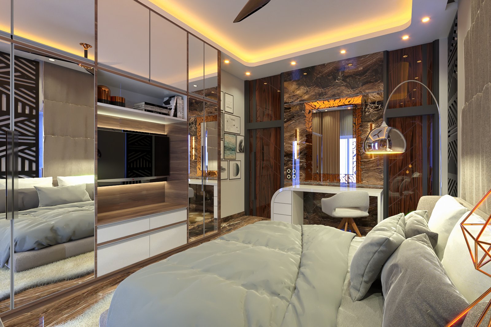 Residence at Dhanmondi - Interior Detail View 17