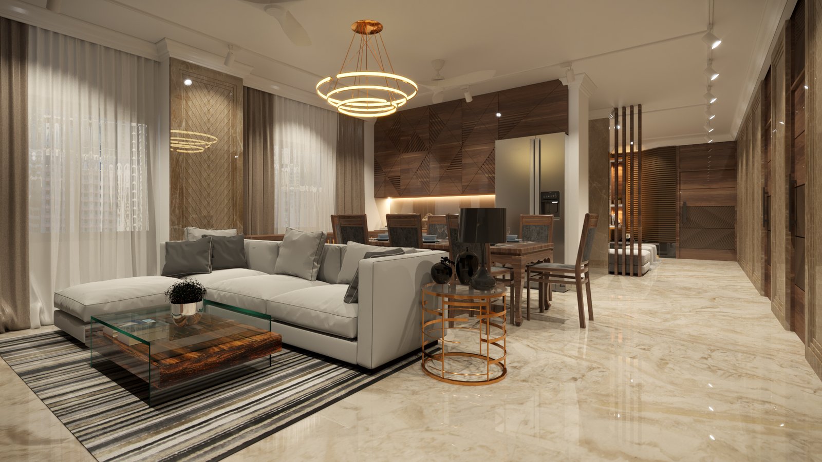 Residence at United City - Interior Detail View 2