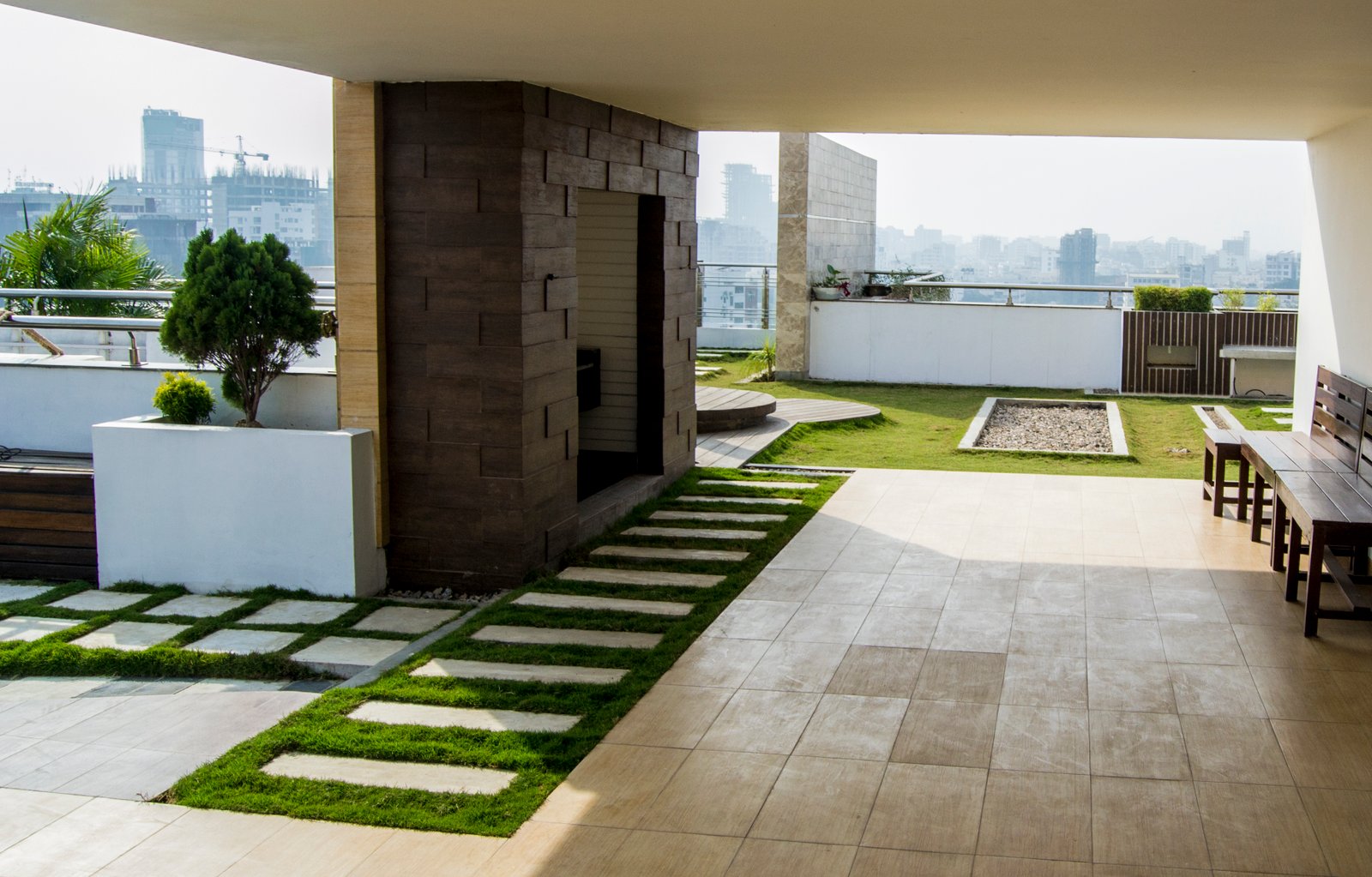Common Space & Landscaping Design at Gulshan in Dhaka, Bangladesh - Interior Design by Creative Cube
