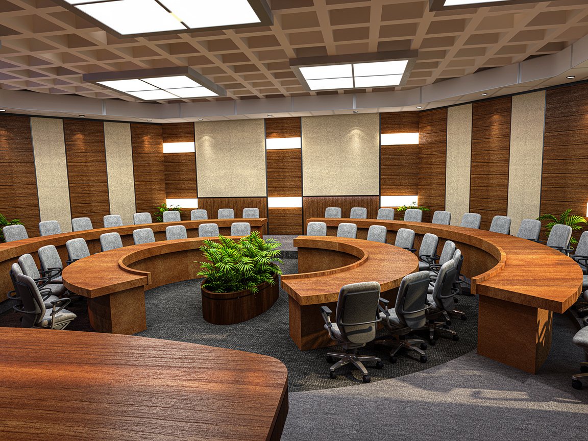 Auditorium Design at Mirpur in Dhaka, Bangladesh - Interior Design by Creative Cube