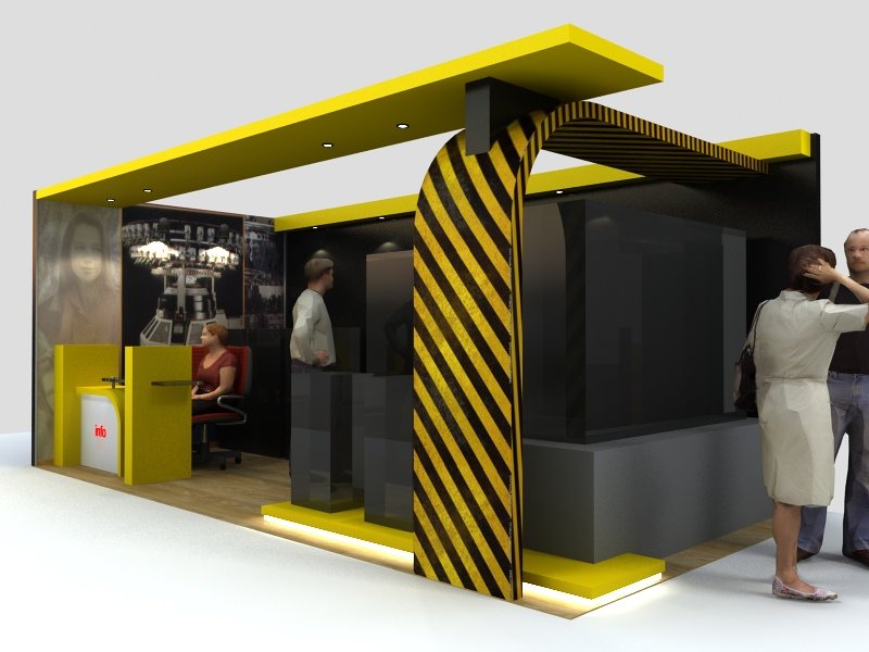 Stall in Dhaka, Bangladesh - Interior Design by Creative Cube