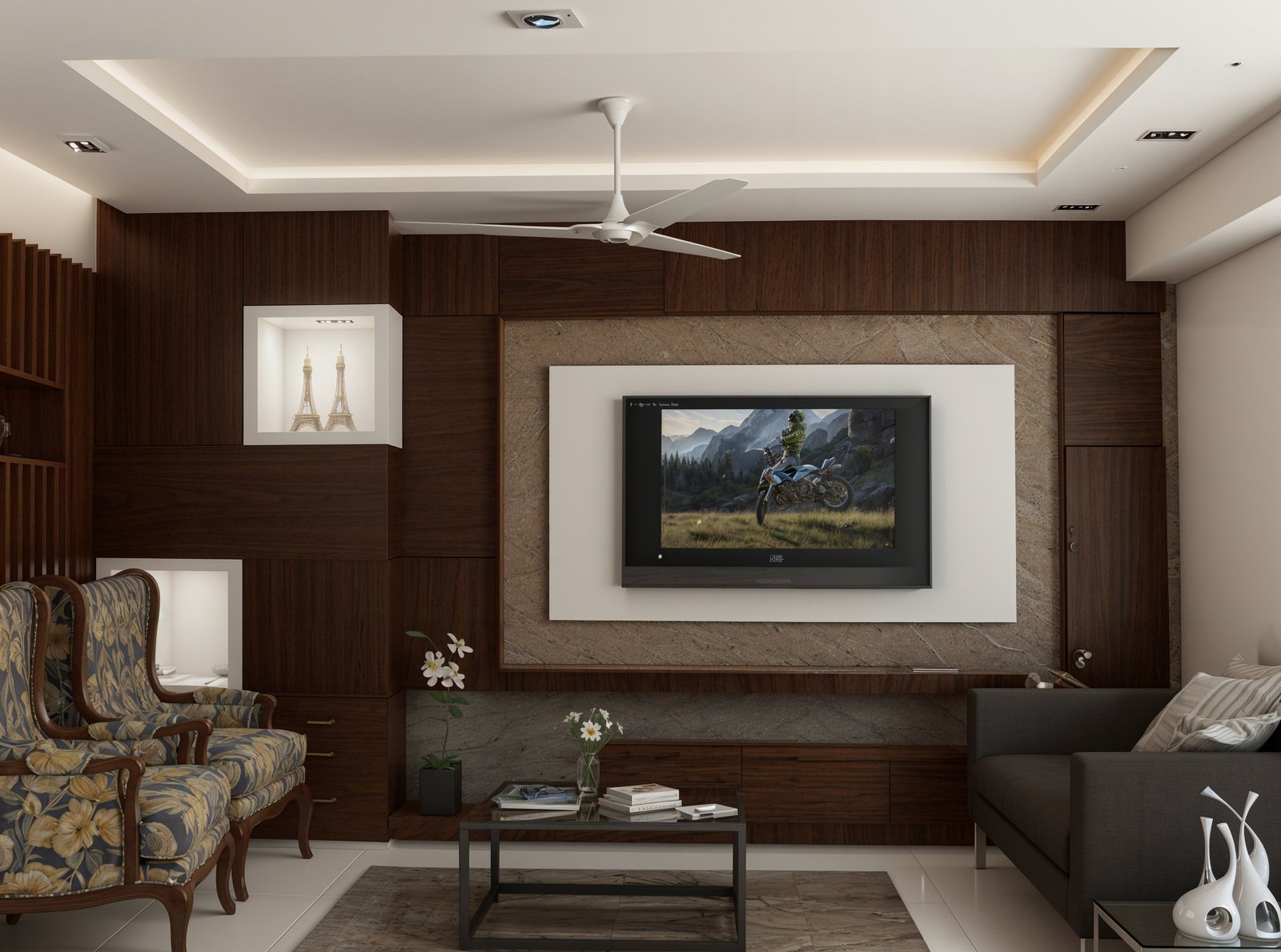 Residence at Rajabazar - Interior Detail View 3