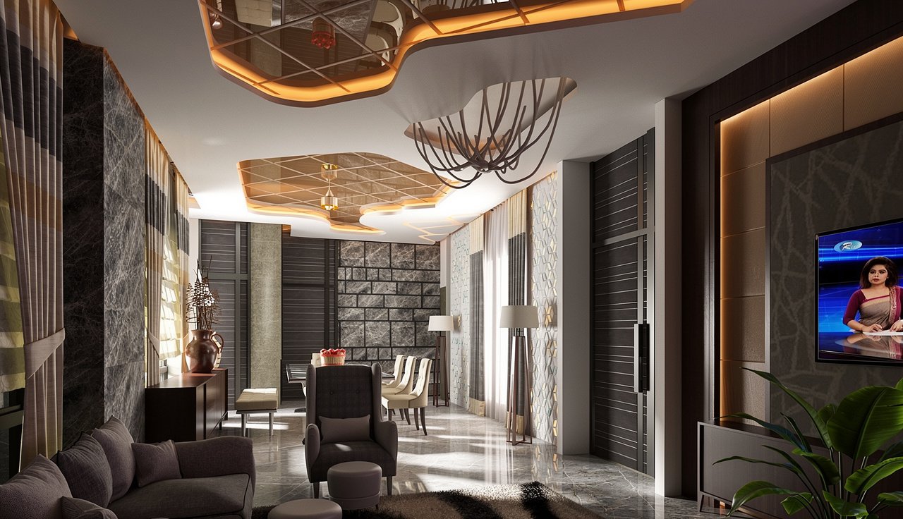 Residence at Mohammadpur - 2 - Interior Detail View 4