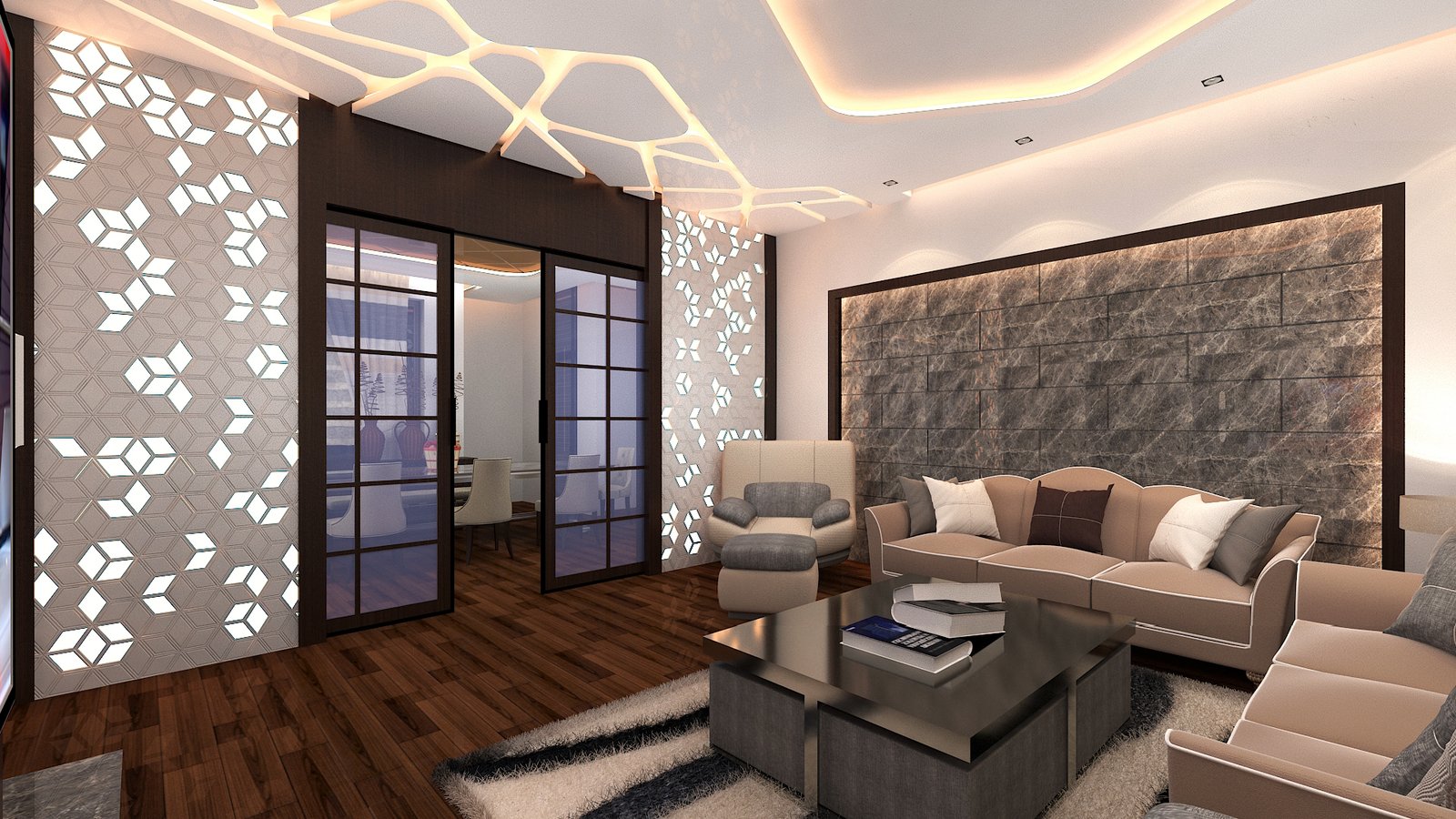 Residence at Mohammadpur - 2 - Interior Detail View 6
