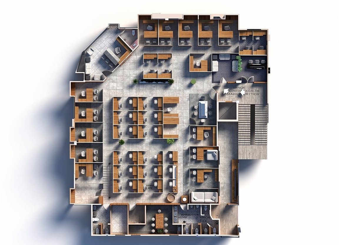 Office at Motijheel C/A - Interior Detail View 3