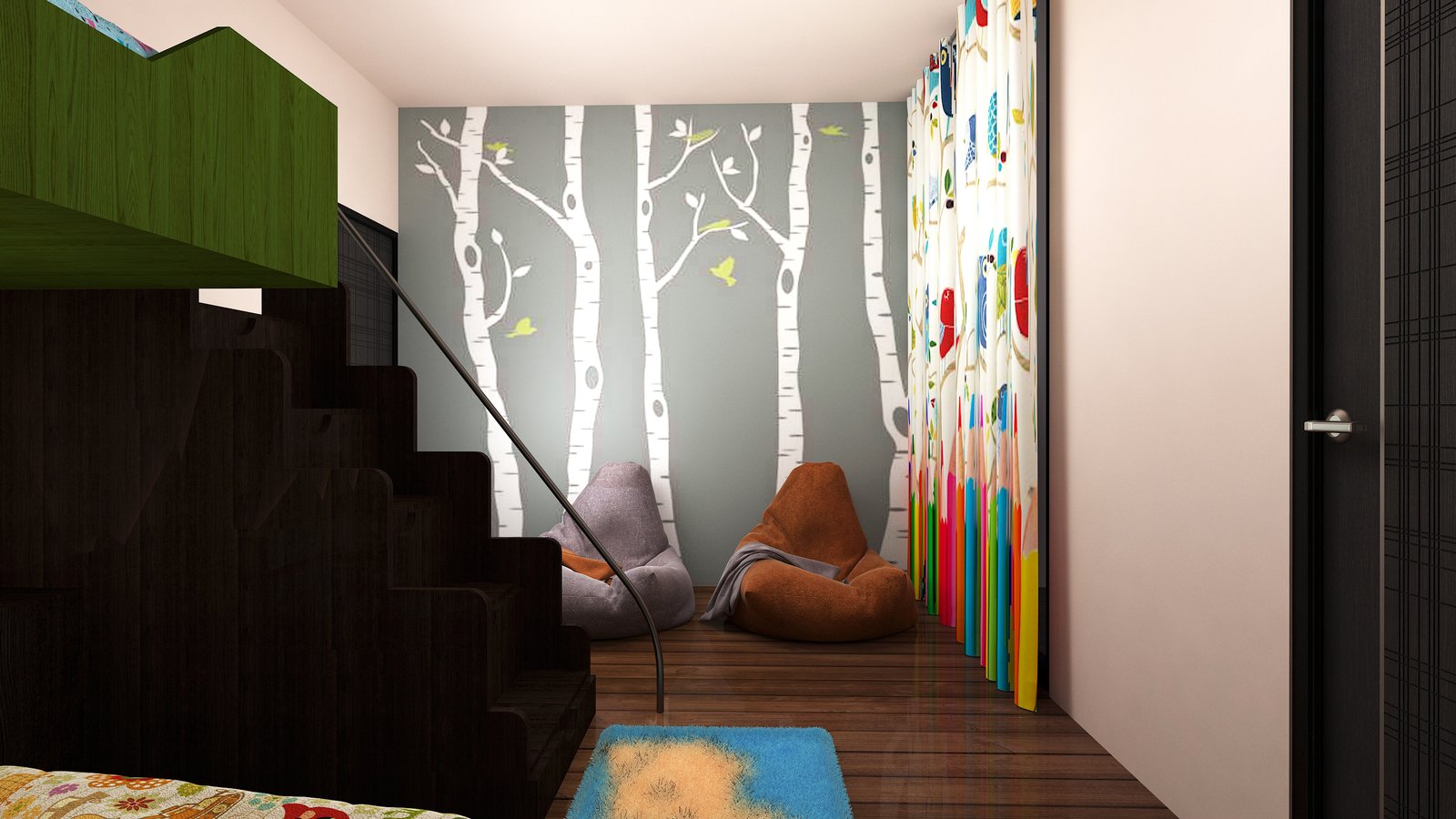 Residence at Green Road - Interior Detail View 6