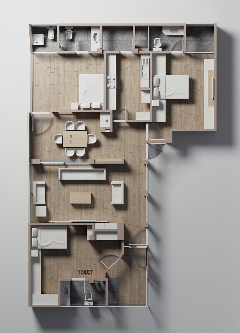 Residence at Green Road - Interior Detail View 7