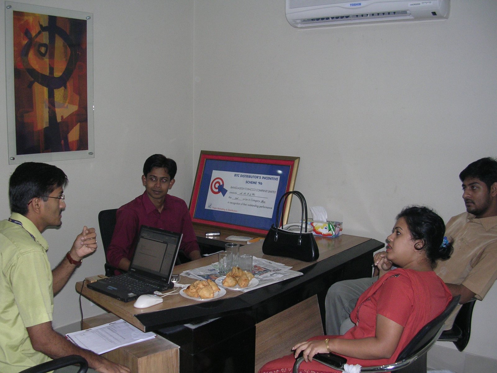Distribution Office at Joydebpur - Interior Detail View 16