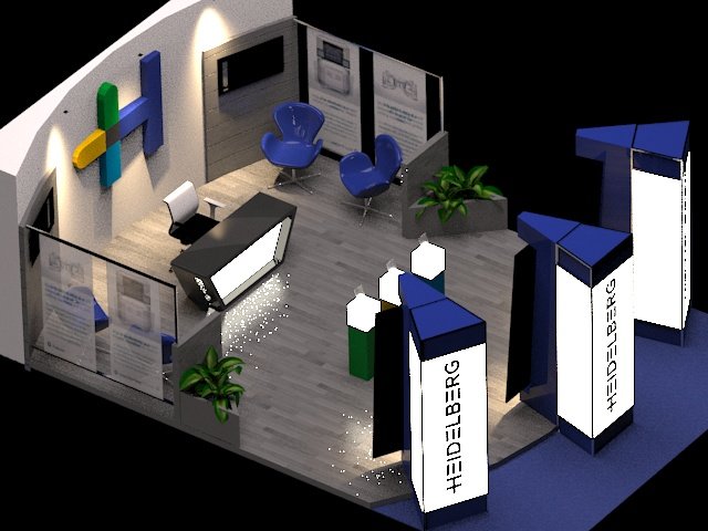 Stall - Interior Detail View 15